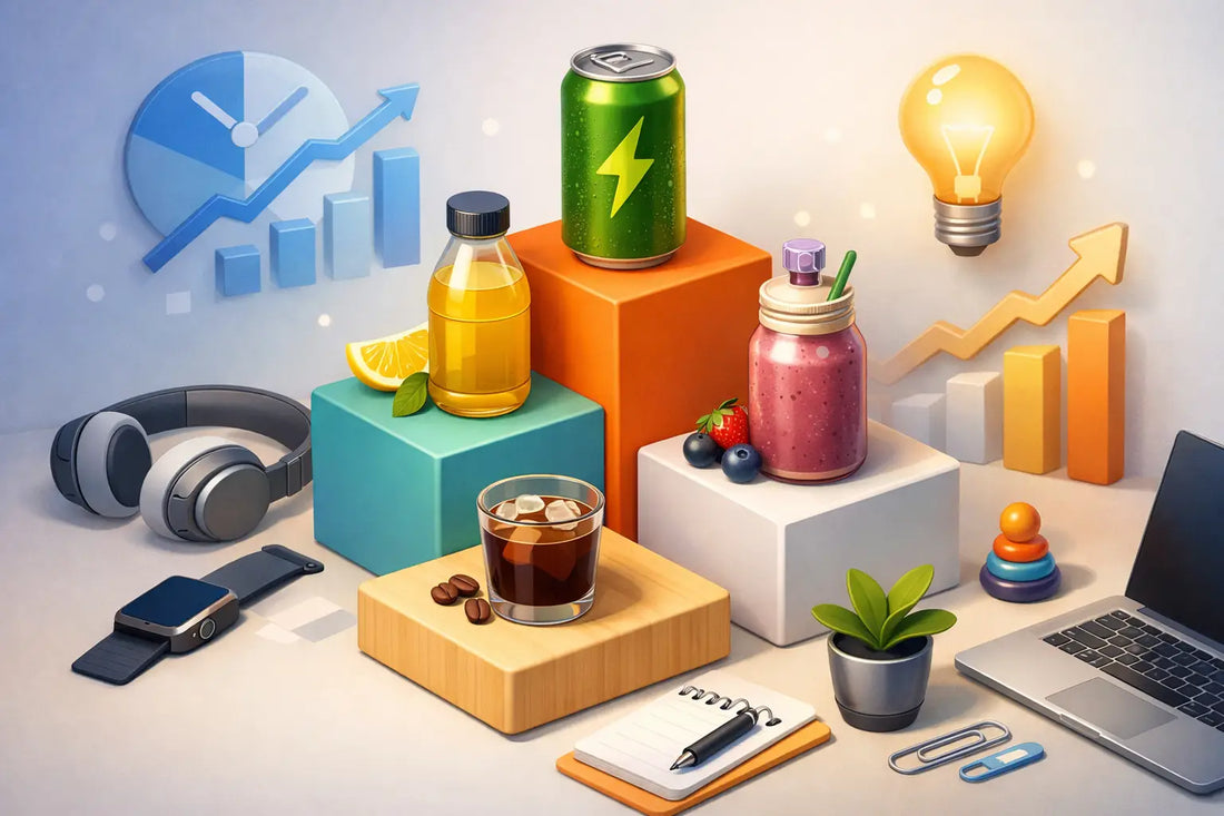 Best Functional Drinks for Productivity, Ranked