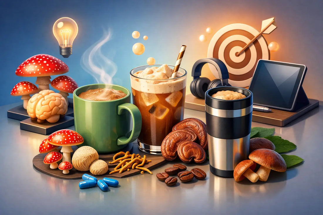 Best Mushroom Drinks for Focus That Perform