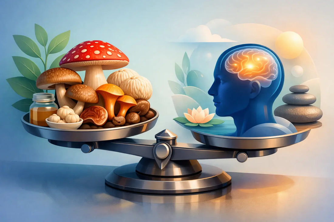 Can Mushrooms Help Stress Balance? A Clear Look