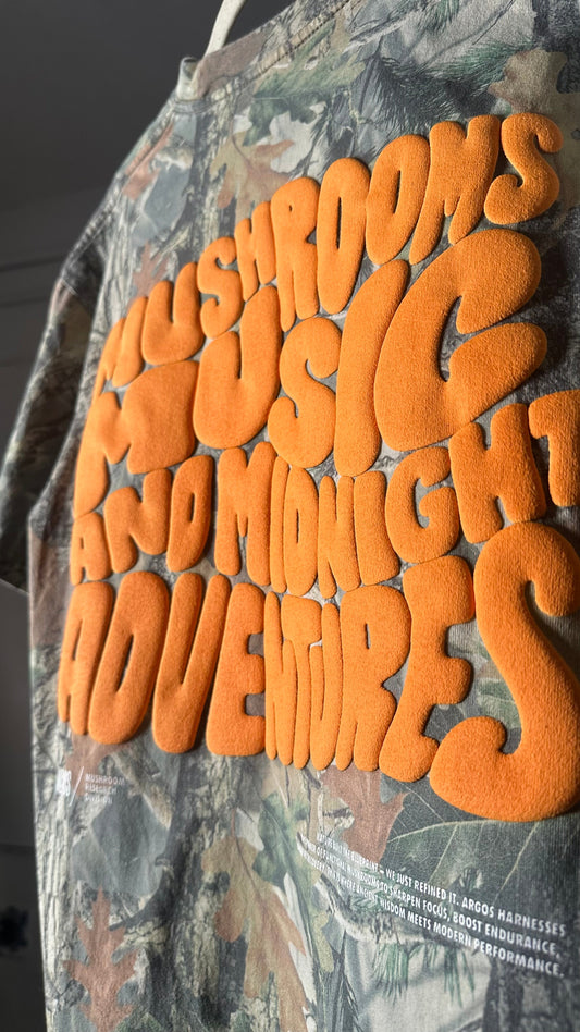 Meet the mushroom Adventure Tee