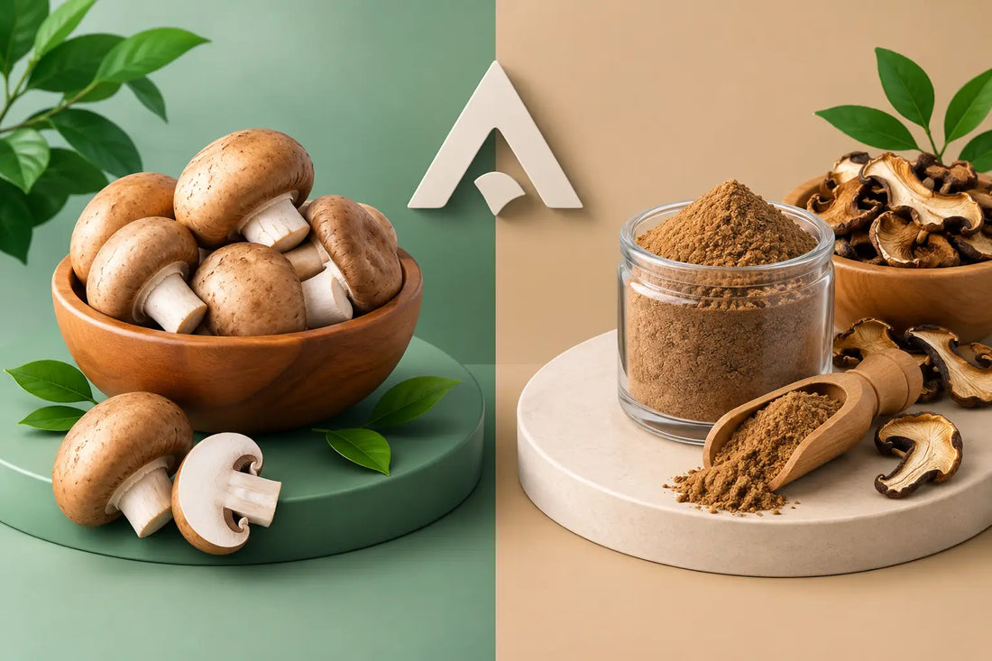 Fresh Mushrooms vs Dried Extracts: Which Works?