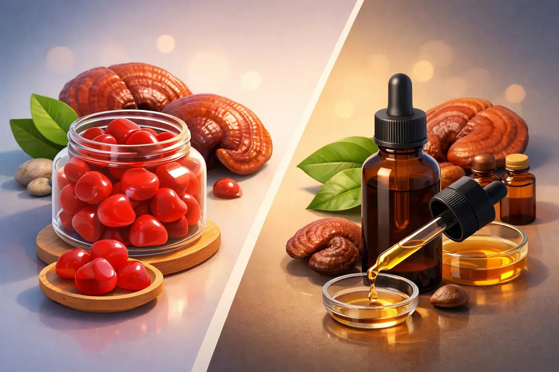 Reishi Gummies vs Tinctures for Daily Calm