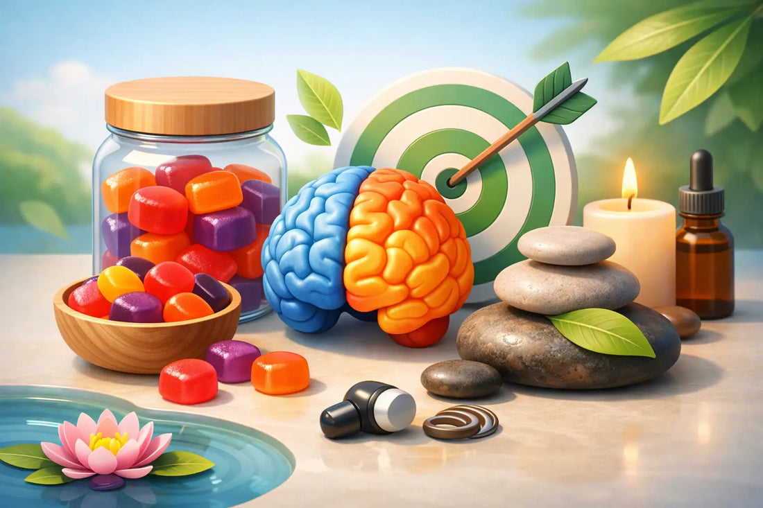 Best Natural Stress Support Gummies for Focus